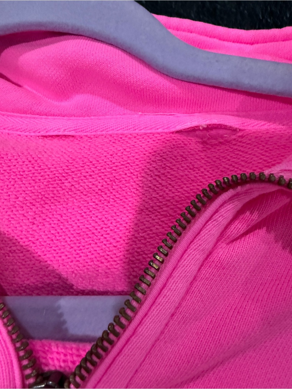 Vineyard Vines quarter zip pink pullover xl no neck tag - Picture 7 of 9